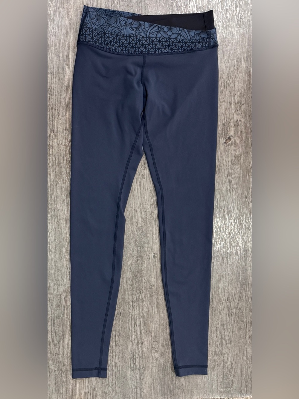 Lululemon Astro Wunder Under Pant Full-On Luon blue Leggings Size 6